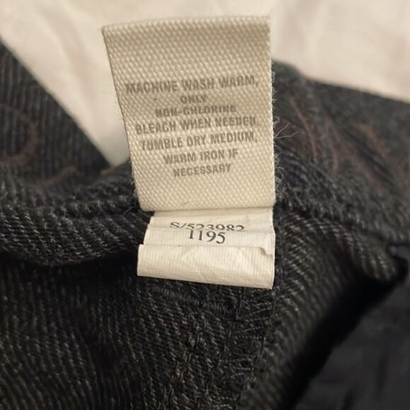 Old Navy Charcoal Gray Cotton Dress Pants Men's Size 38x32 Career - Picture 9 of 12